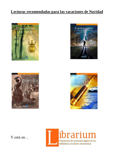 2 Lecturas para las vacaciones de Navidad