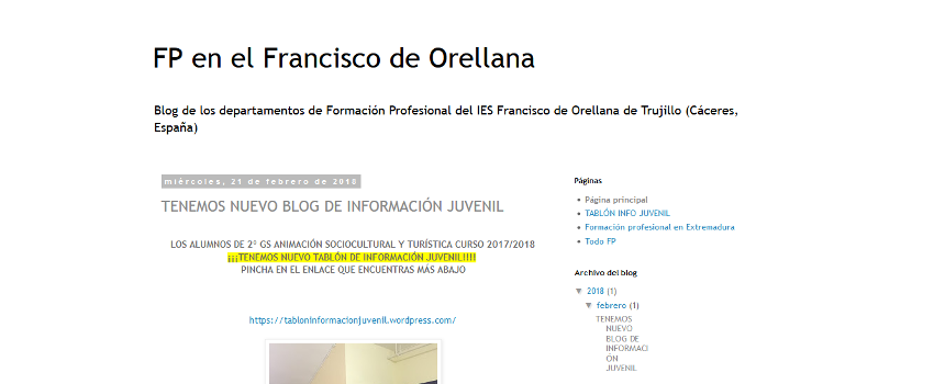 Blog FP Orelllana