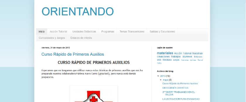 blog orientando