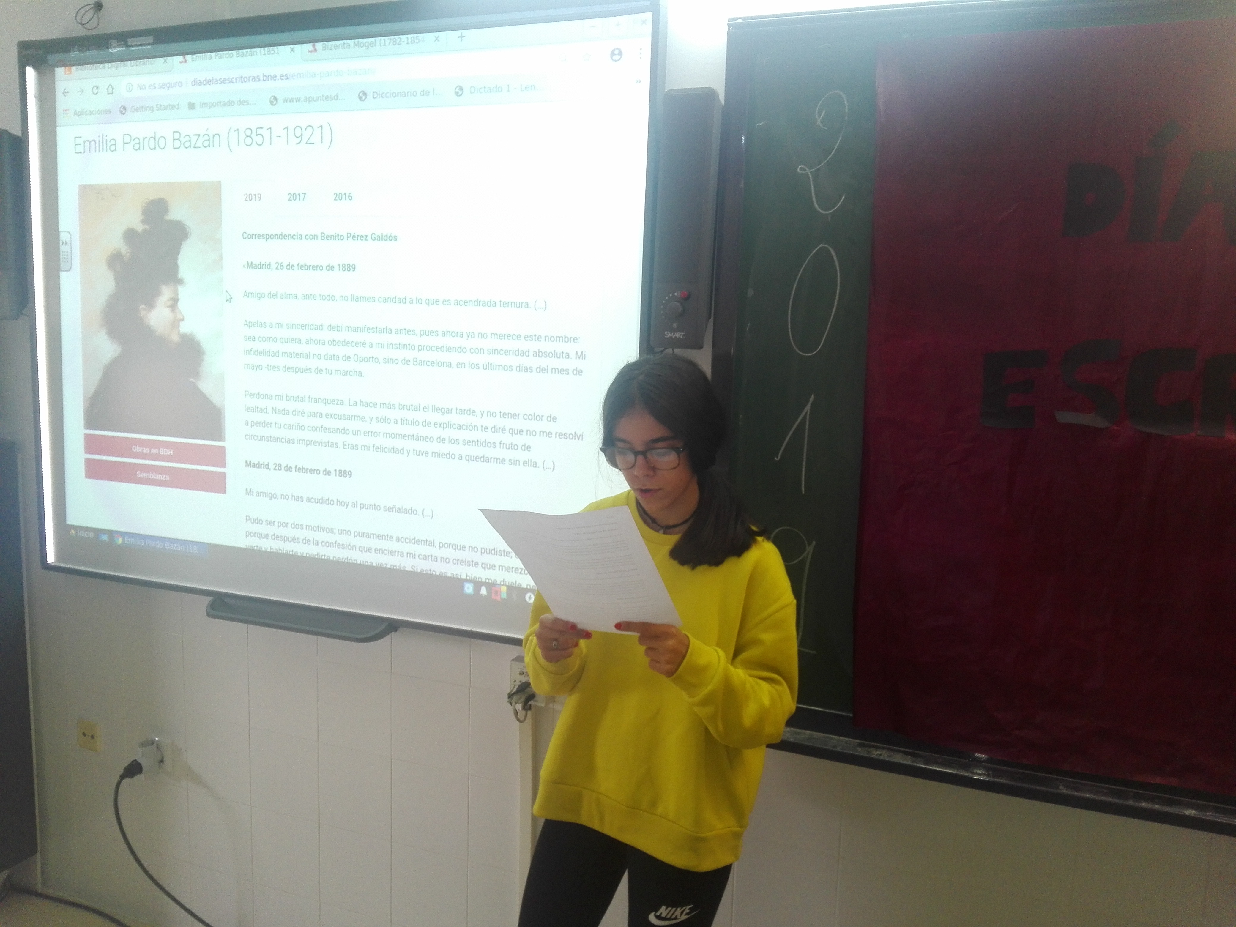 DÍA DE LAS ESCRITORAS