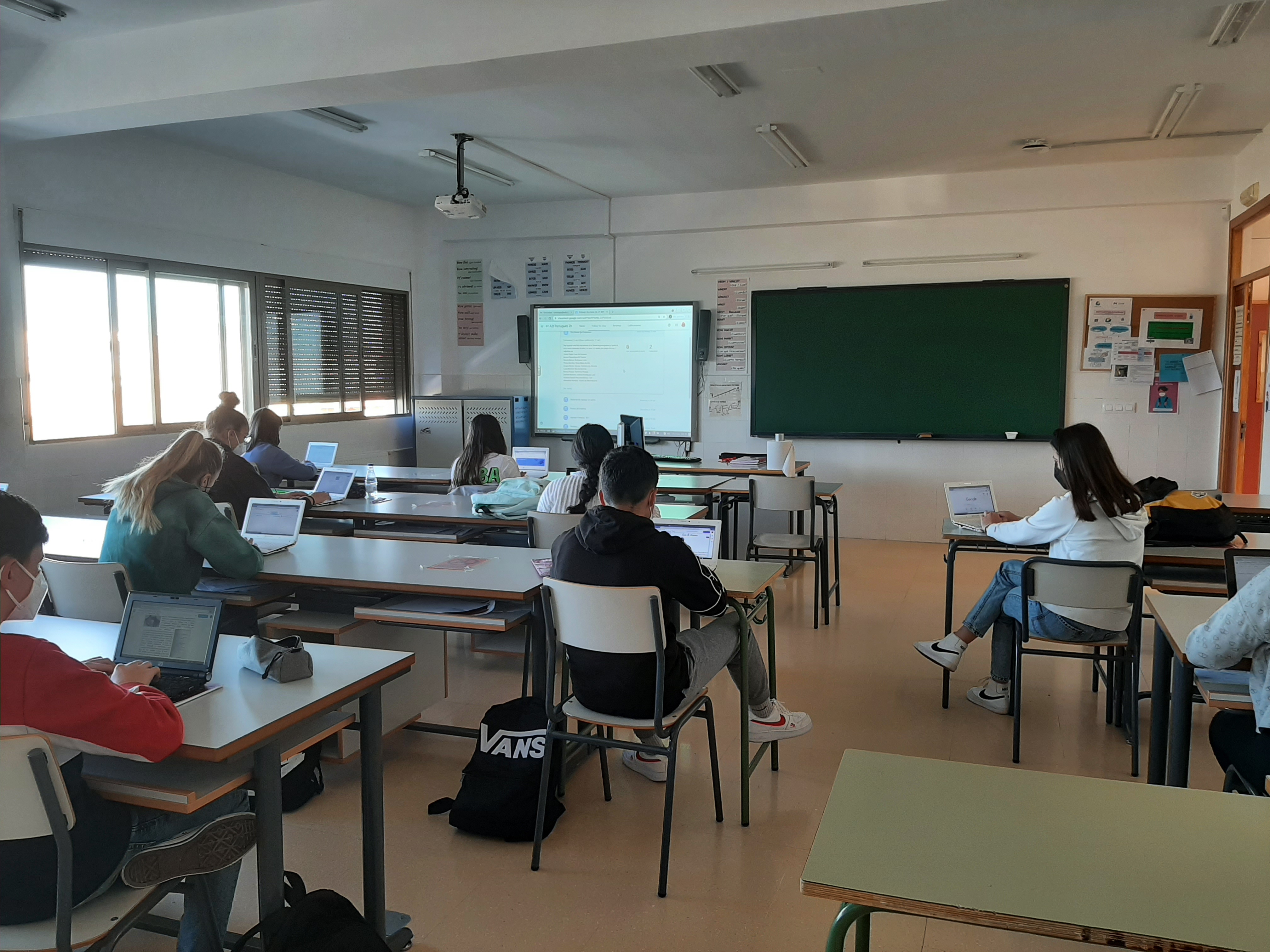 trabajando en clase 4