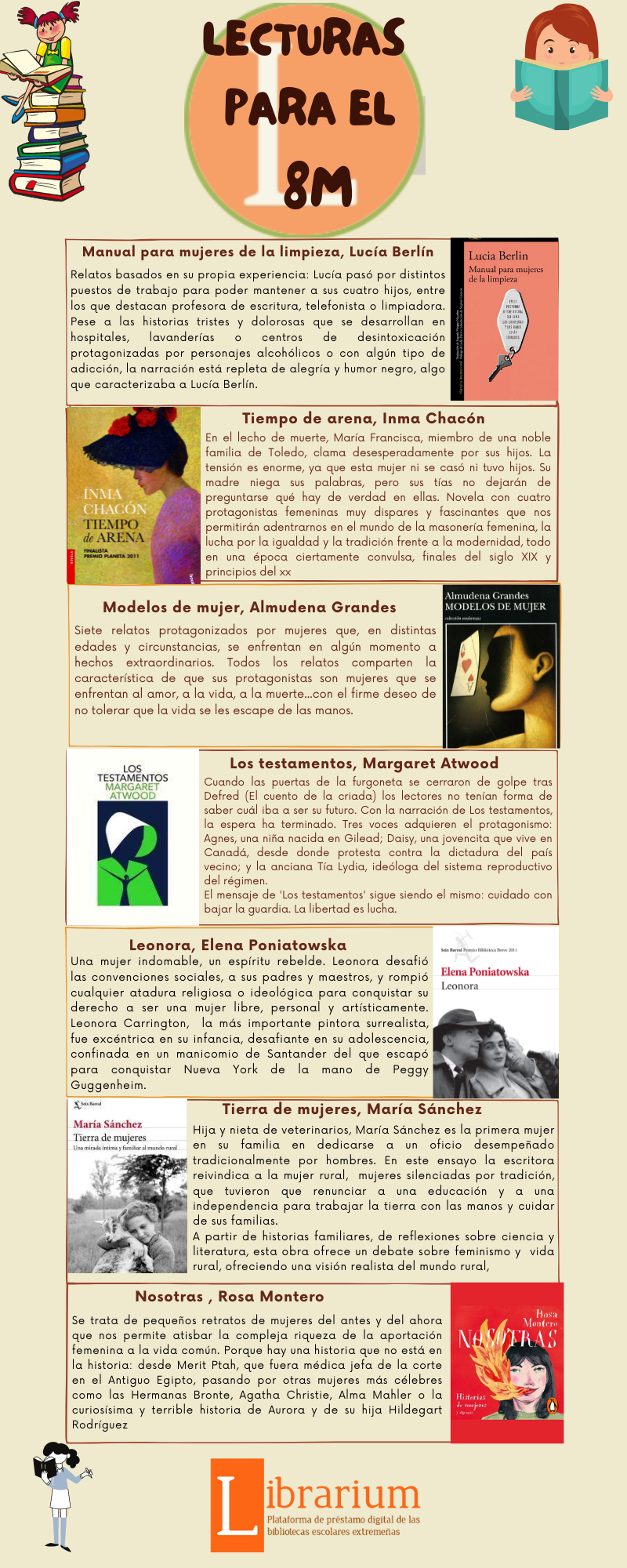 LECTURAS PARA EL 8M