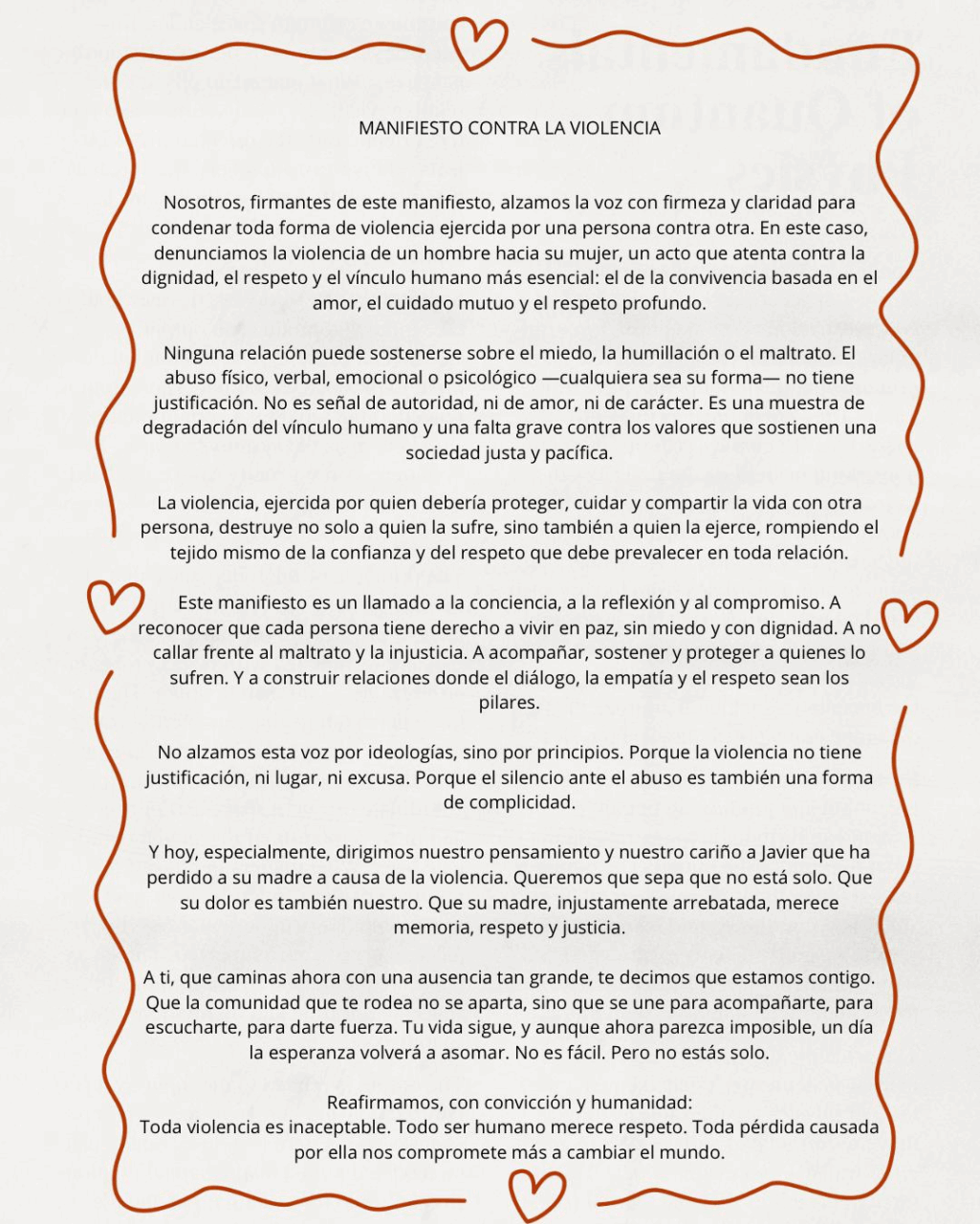 ManifiestoContraViolencia