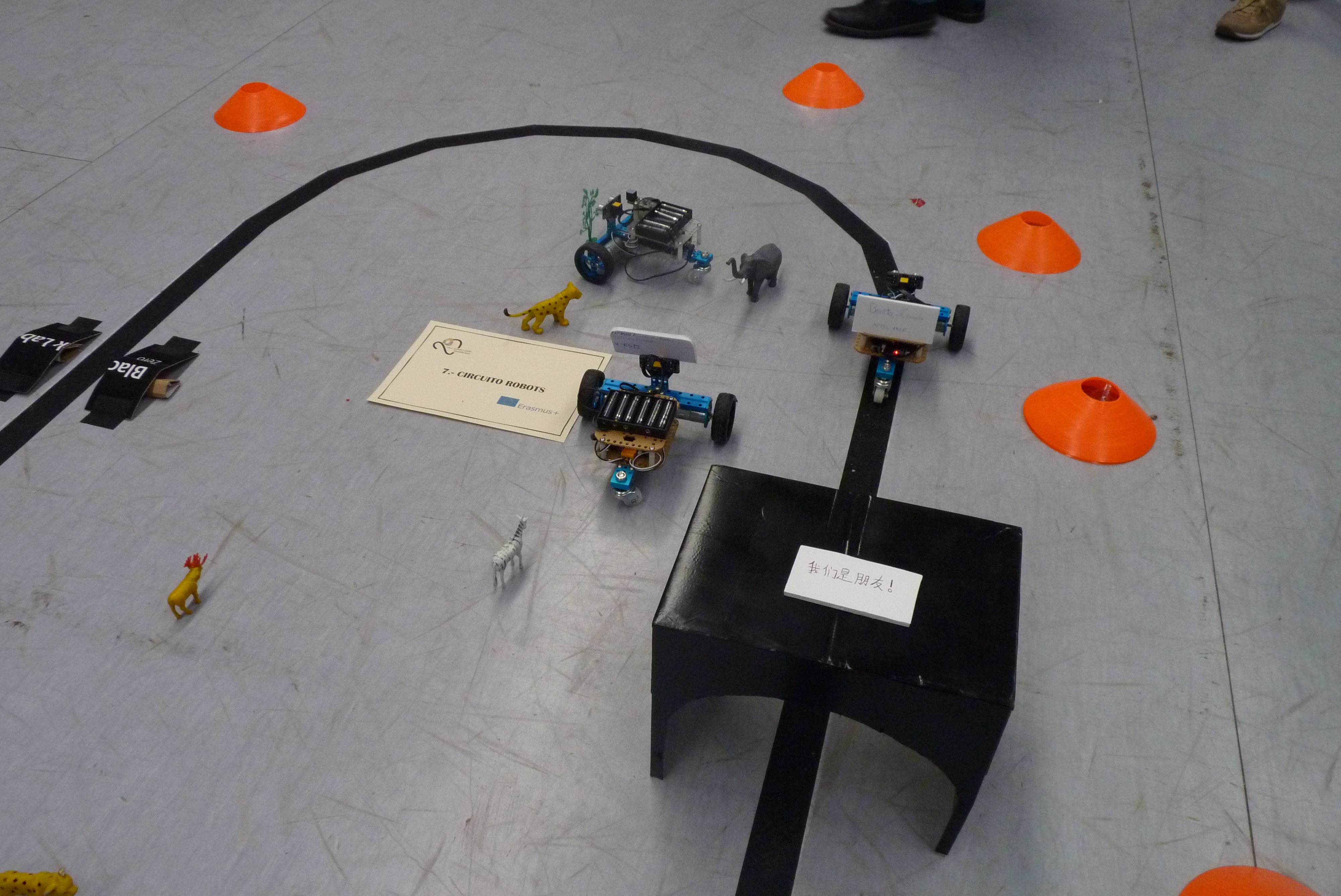 Circuito robots