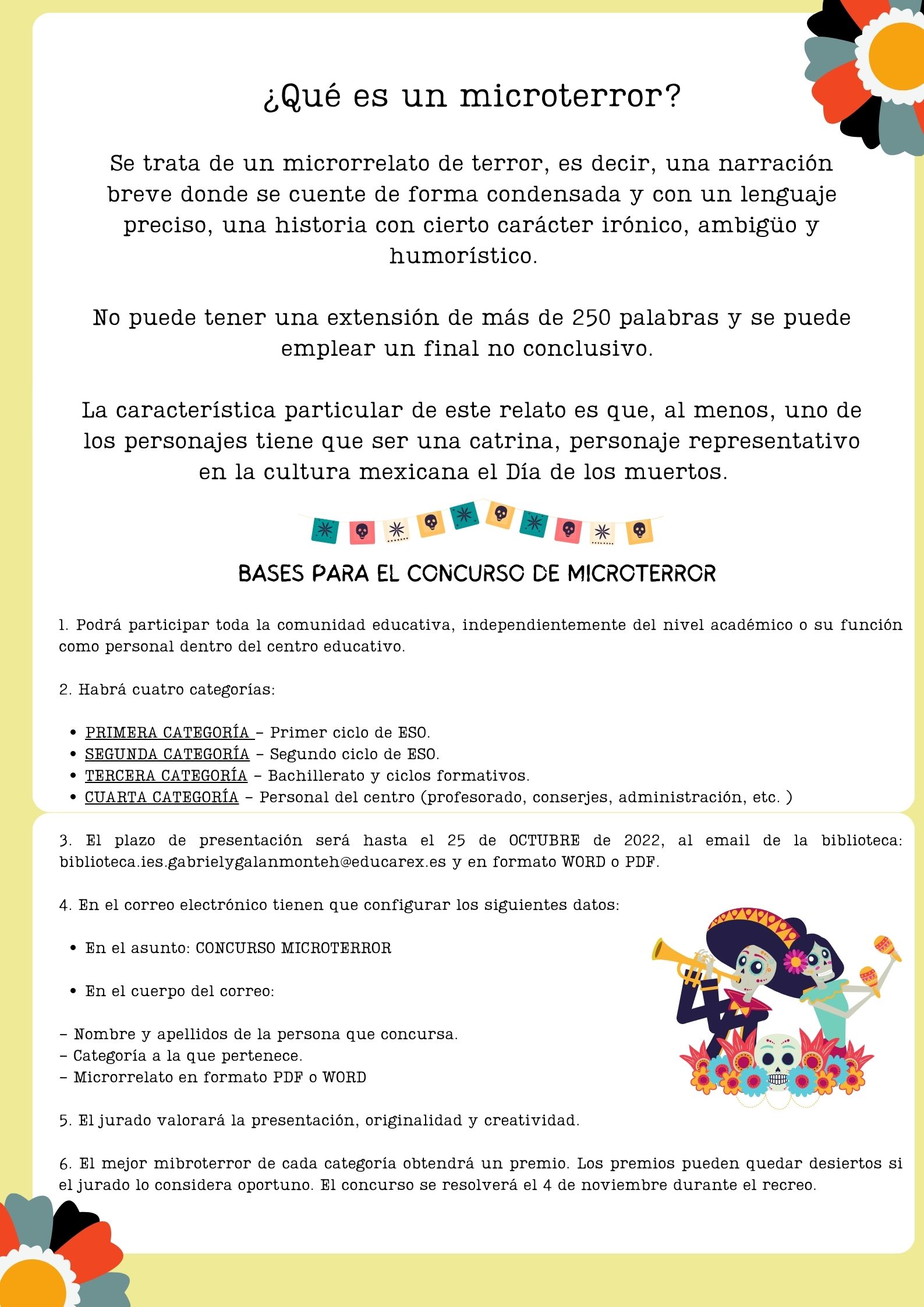 I Concurso de microterror 1