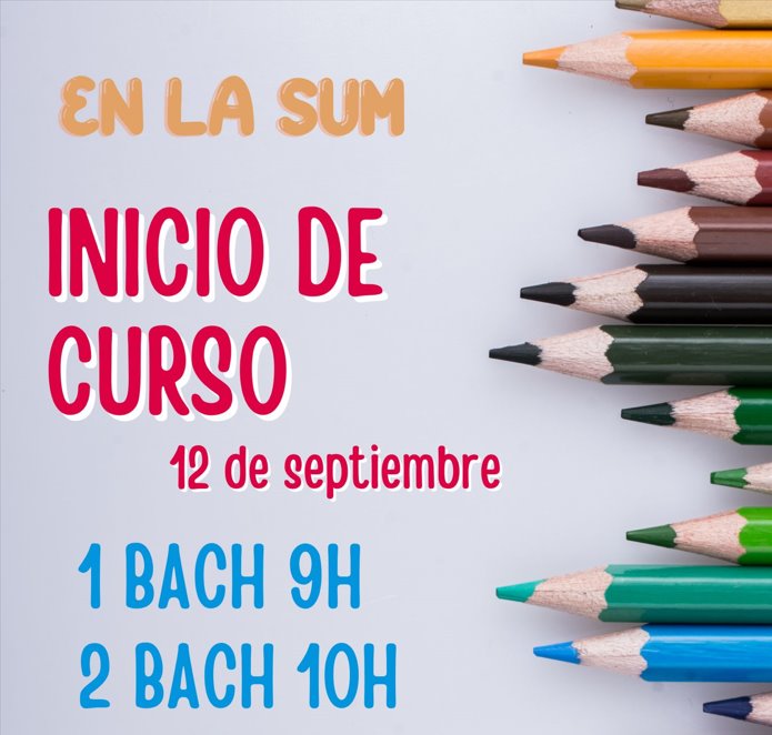 inicio de curso BCH 2023 24