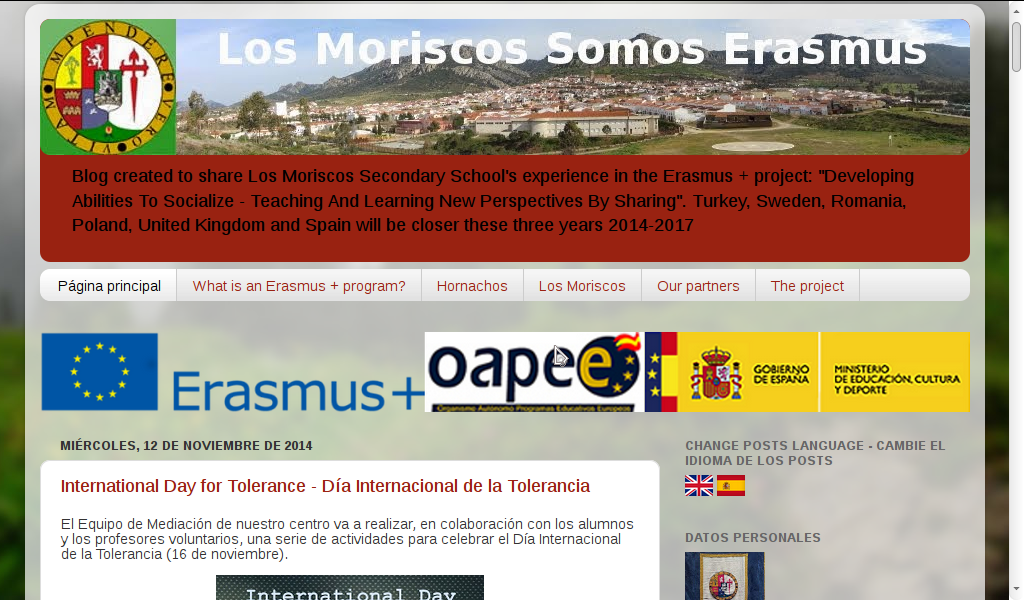 Spanish blog