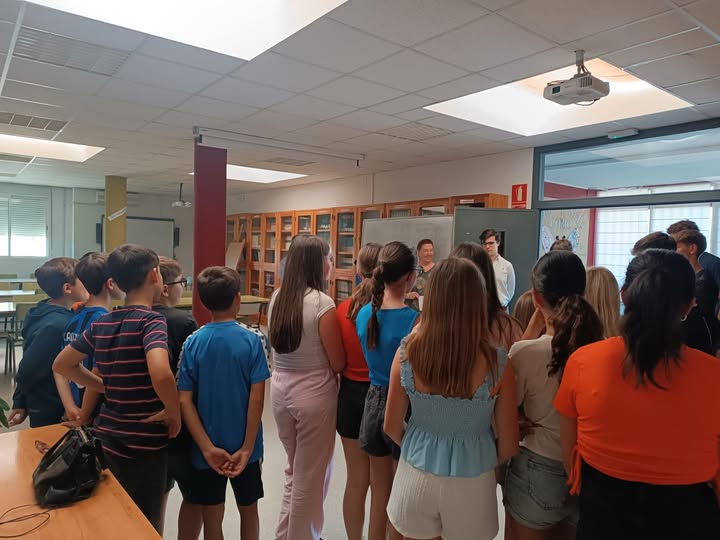 Visita de los alumnos de 6º Primaria