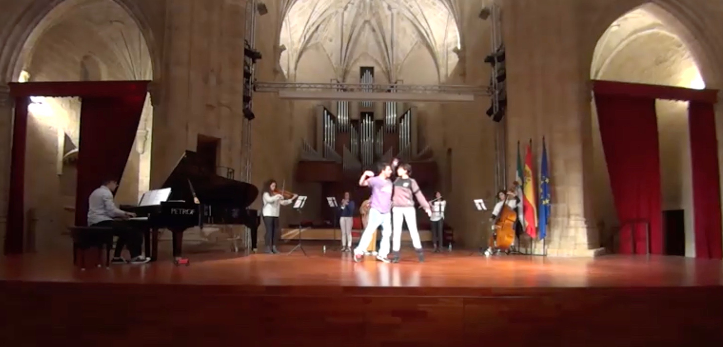 grabación del ensayo mosaik city 2019