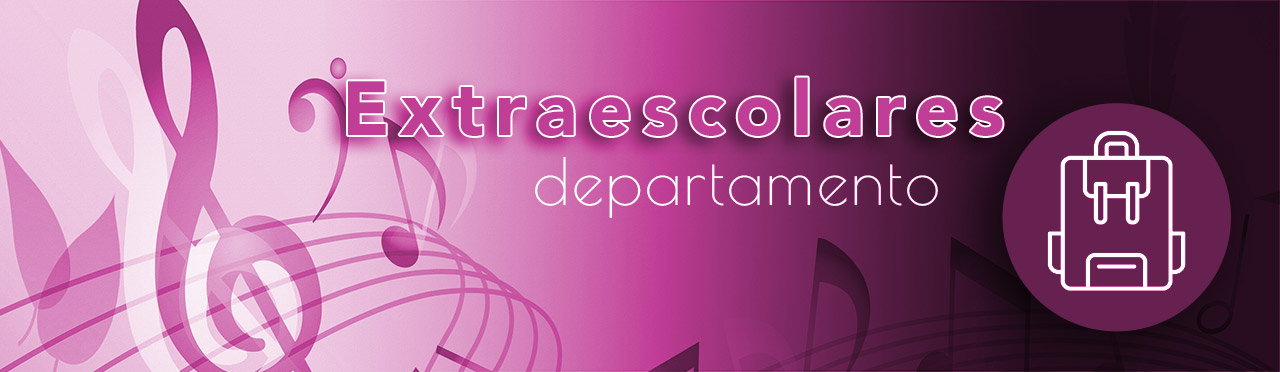 Banner del departamento de actividades extraescolares