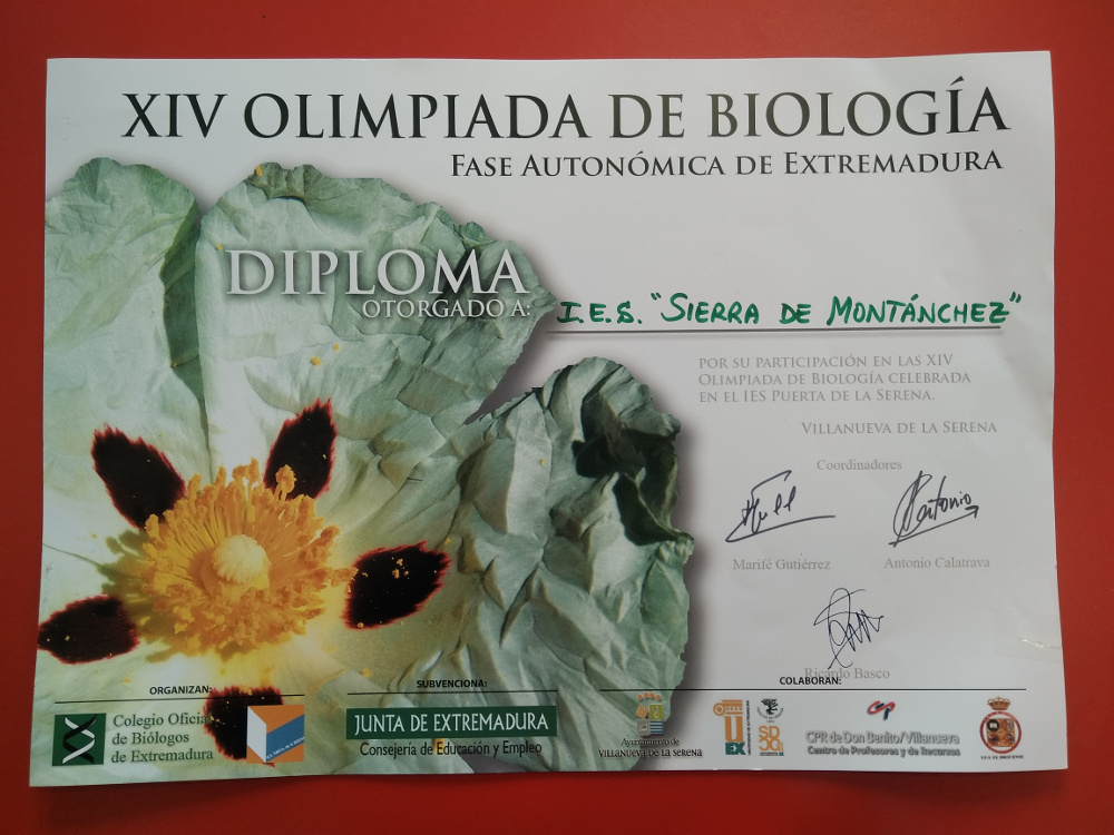certificado biologia