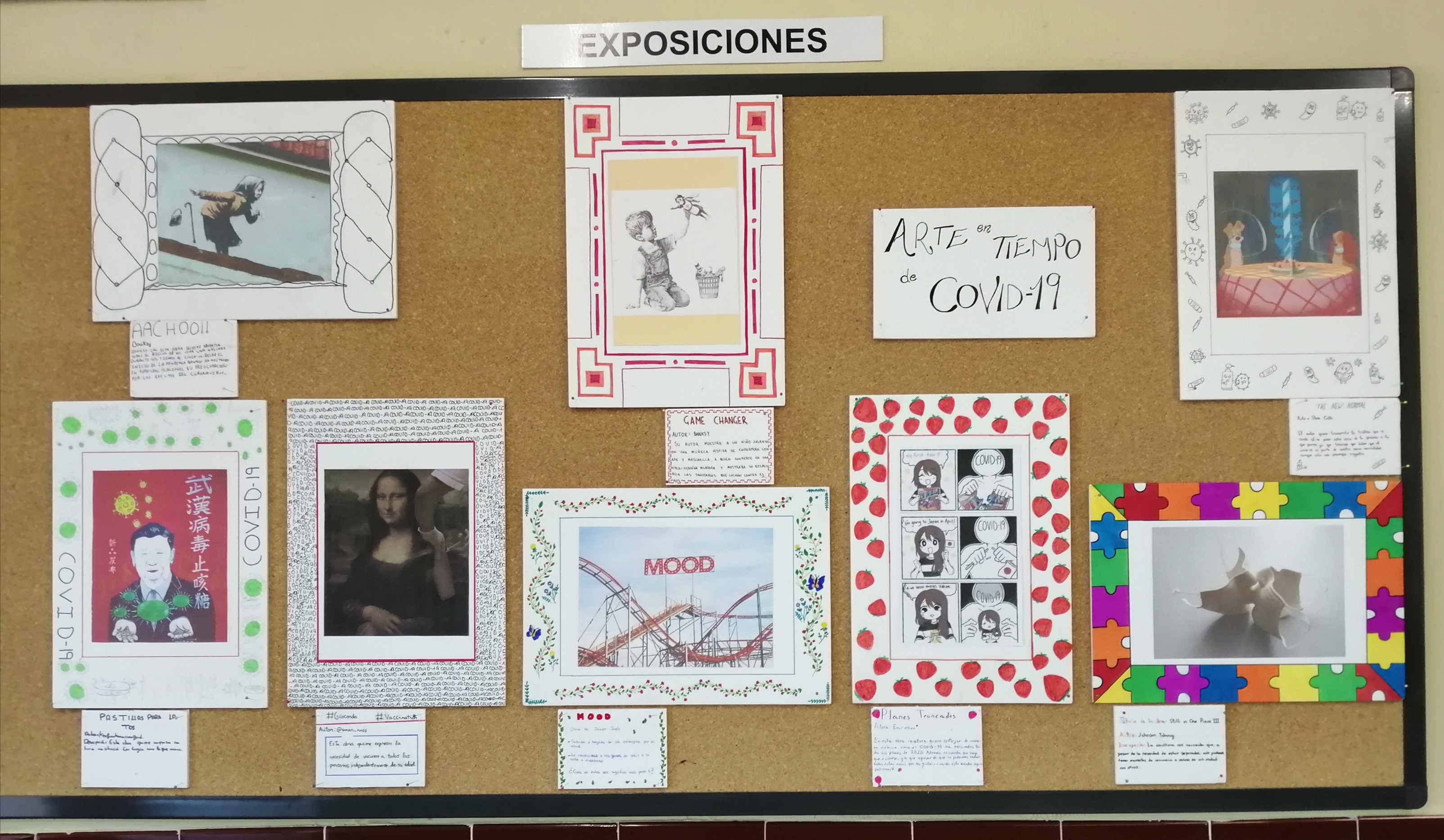 Arte en tiempo de covid 19. 4ºESOS