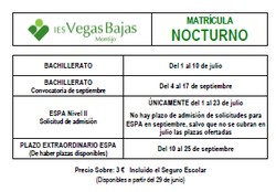 plazos nocturno 15 16