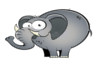 cartoon elephant 12610867