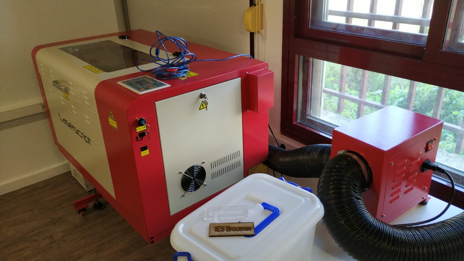 Aula Ateca 2023 Cortadora grabadora laser 2