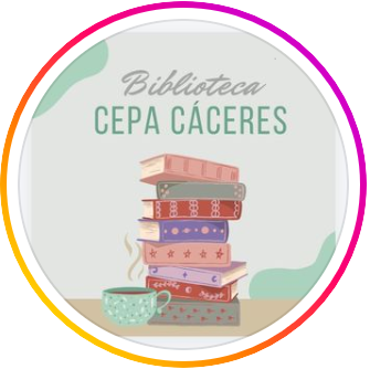 Logo biblioteca CEPA Cáceres