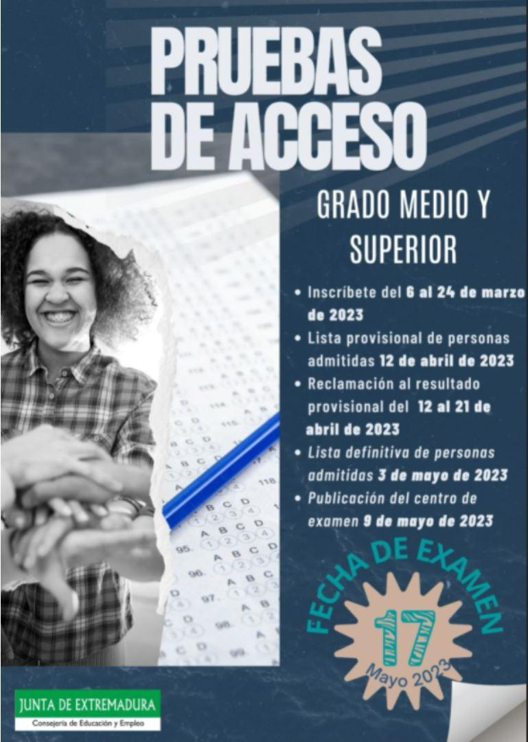 Pruebas de acceso