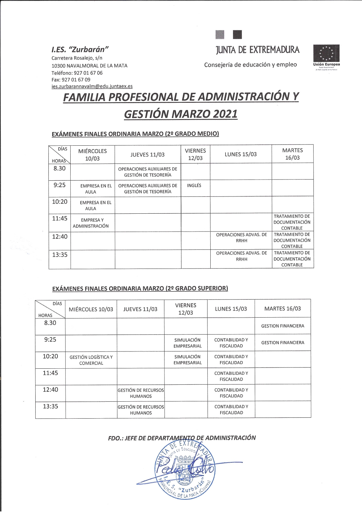 EXAMENES DUAL FINALES ORDINARIA MARZO page 0001