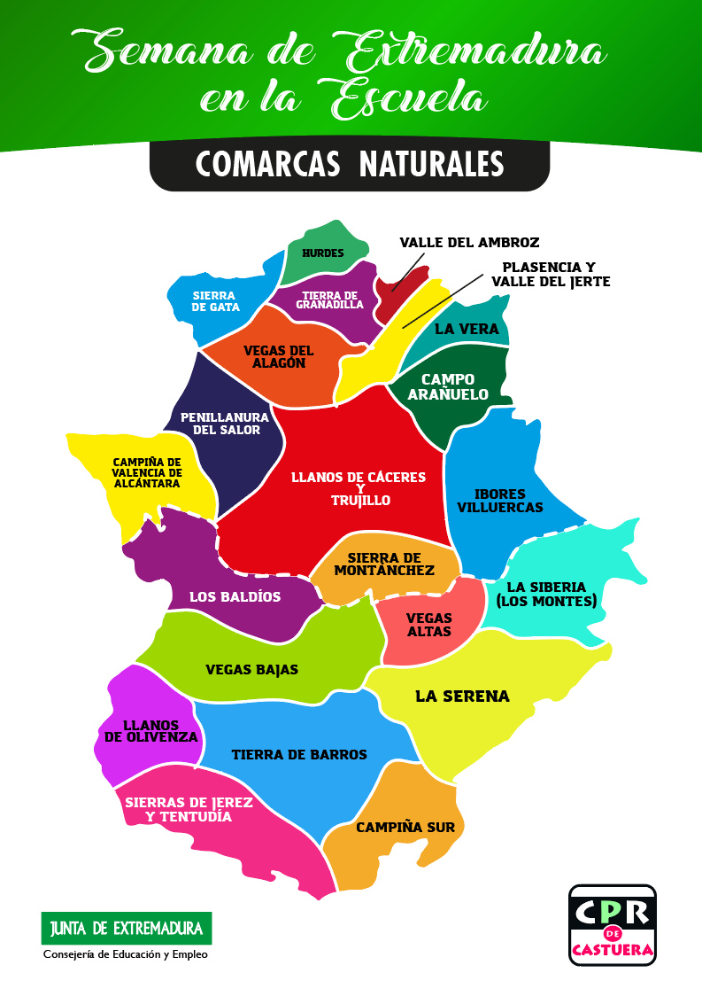 Mapa Comarcas