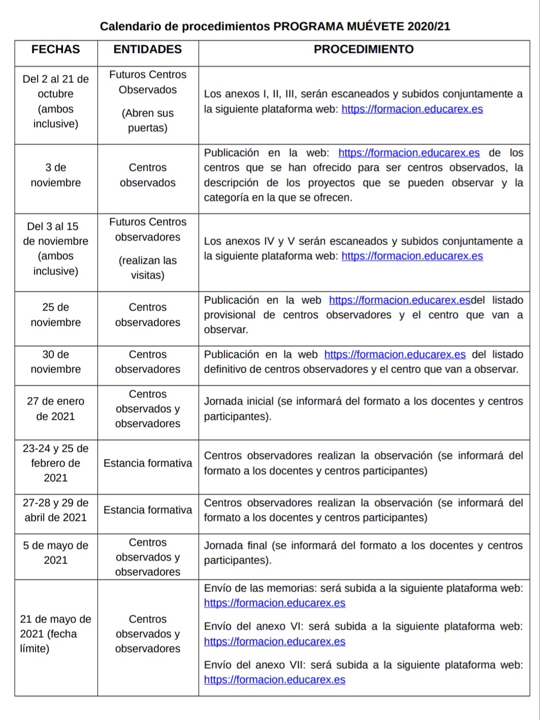 calendario muevete