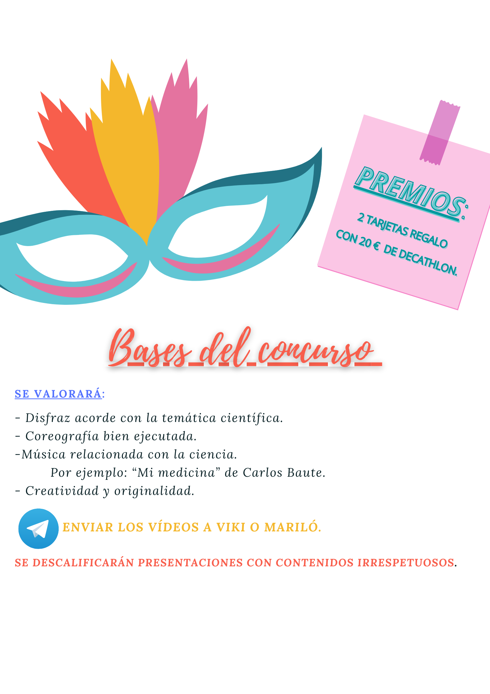 Colorido Ilustrado Máscara de Plumas Martes de Carnaval Invitación 3