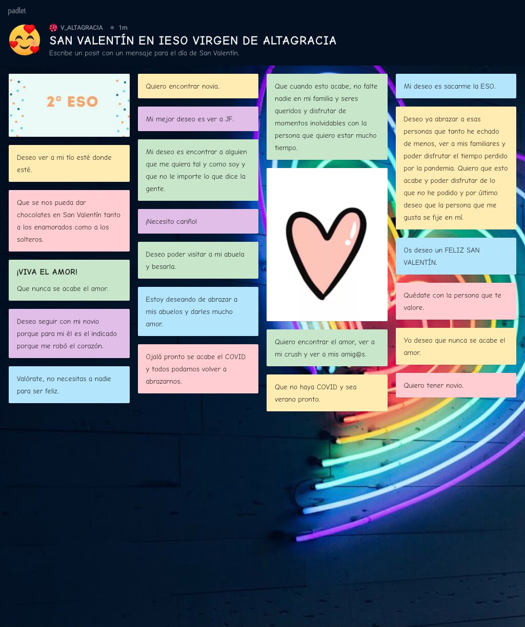 PADLET 2º ESO