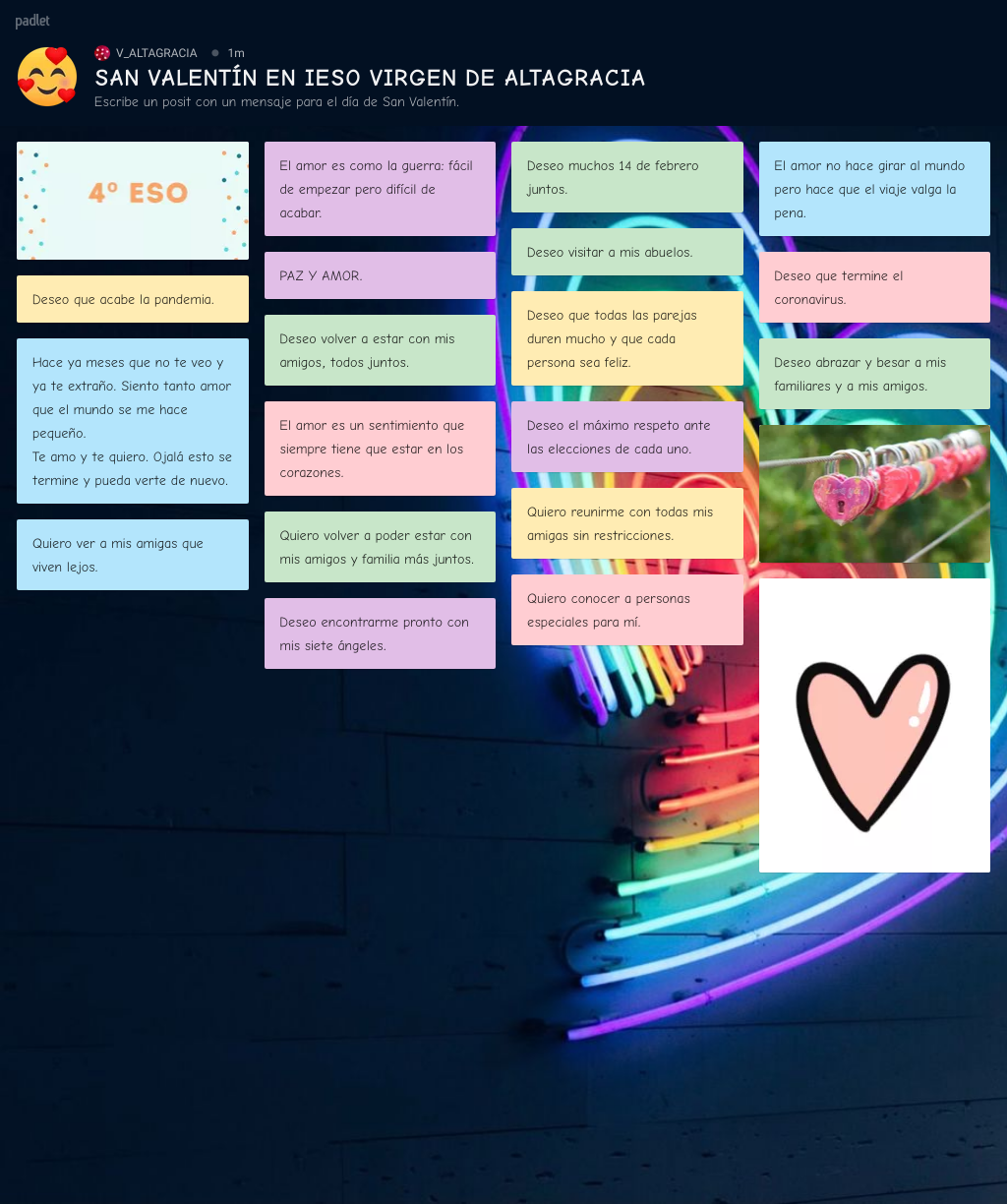 Padlet 4º eso