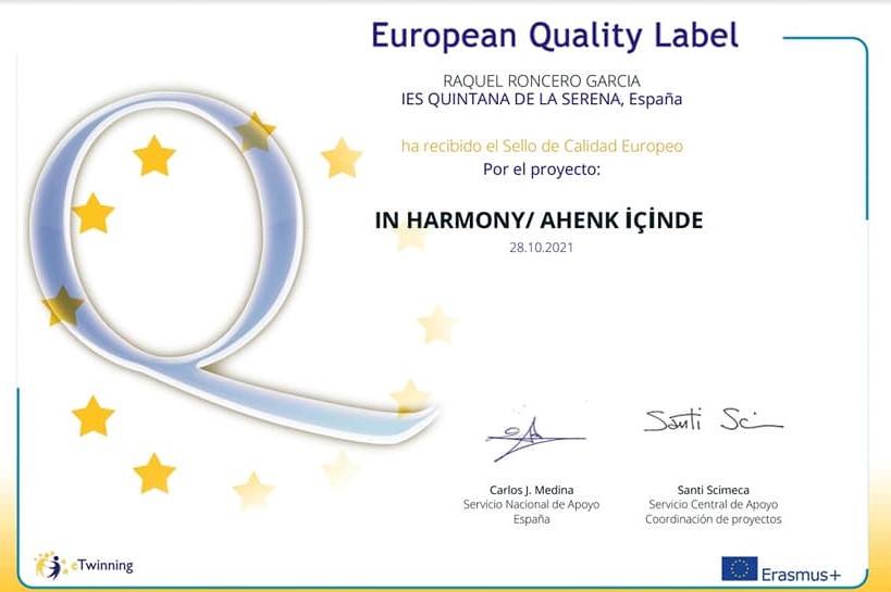 EUROPEAN LABEL IN HARMONY 2