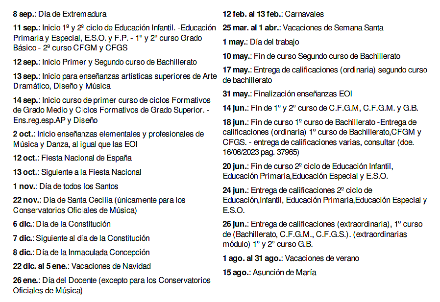 calendario 2