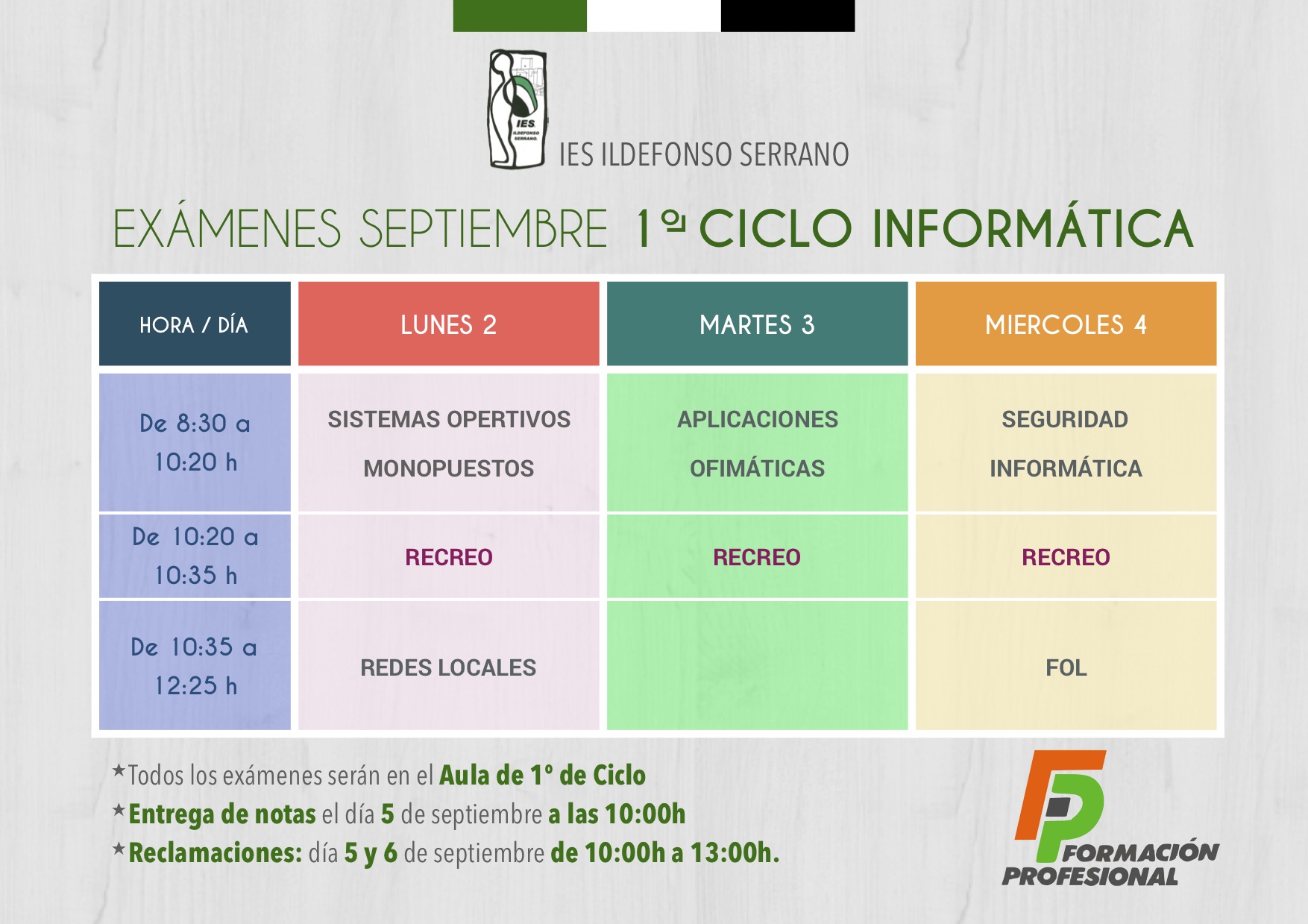 examen ciclo sept19