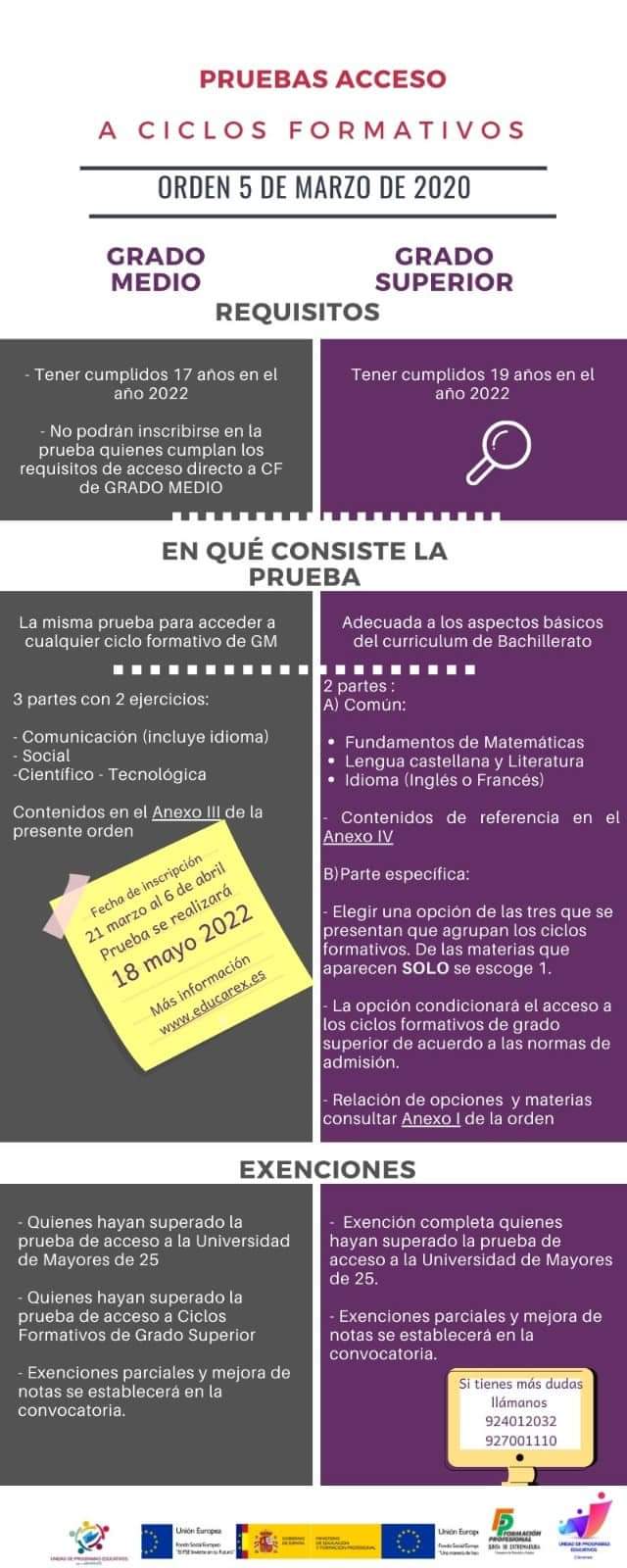 Pruebas acceso ciclos formativos 21