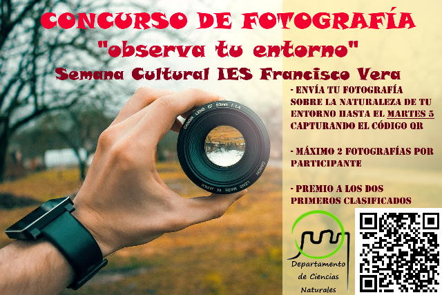 Cartel concurso de fotografia