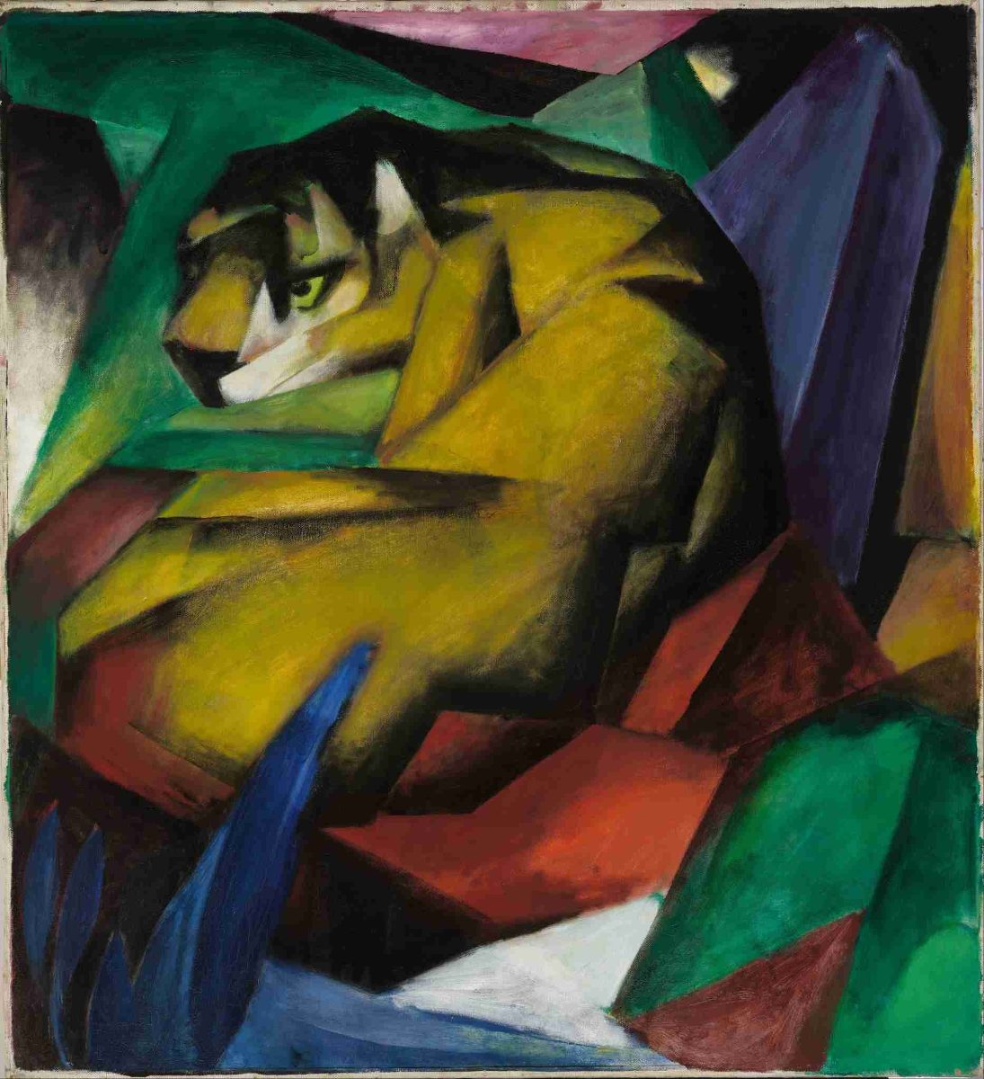 Franz Marc Tigre 1912 Expresionismo