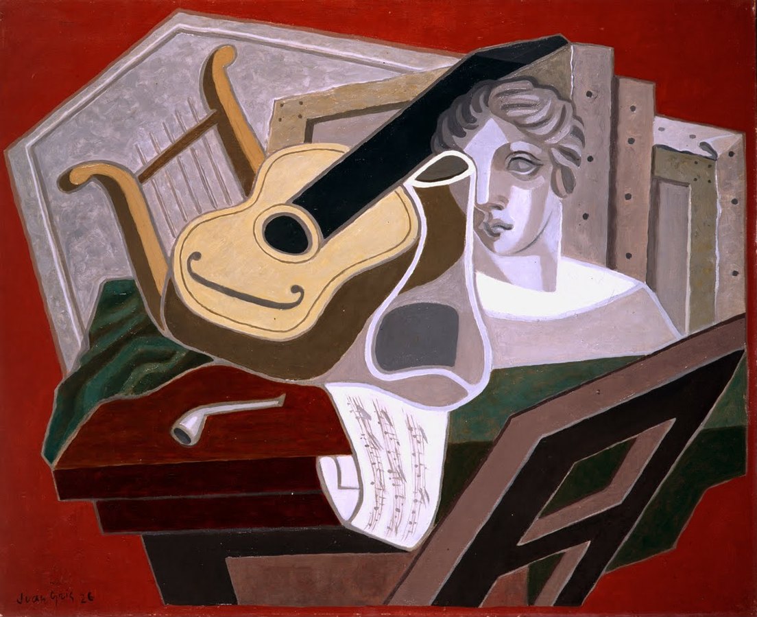 Juan Gris La table du musicien Cubismo