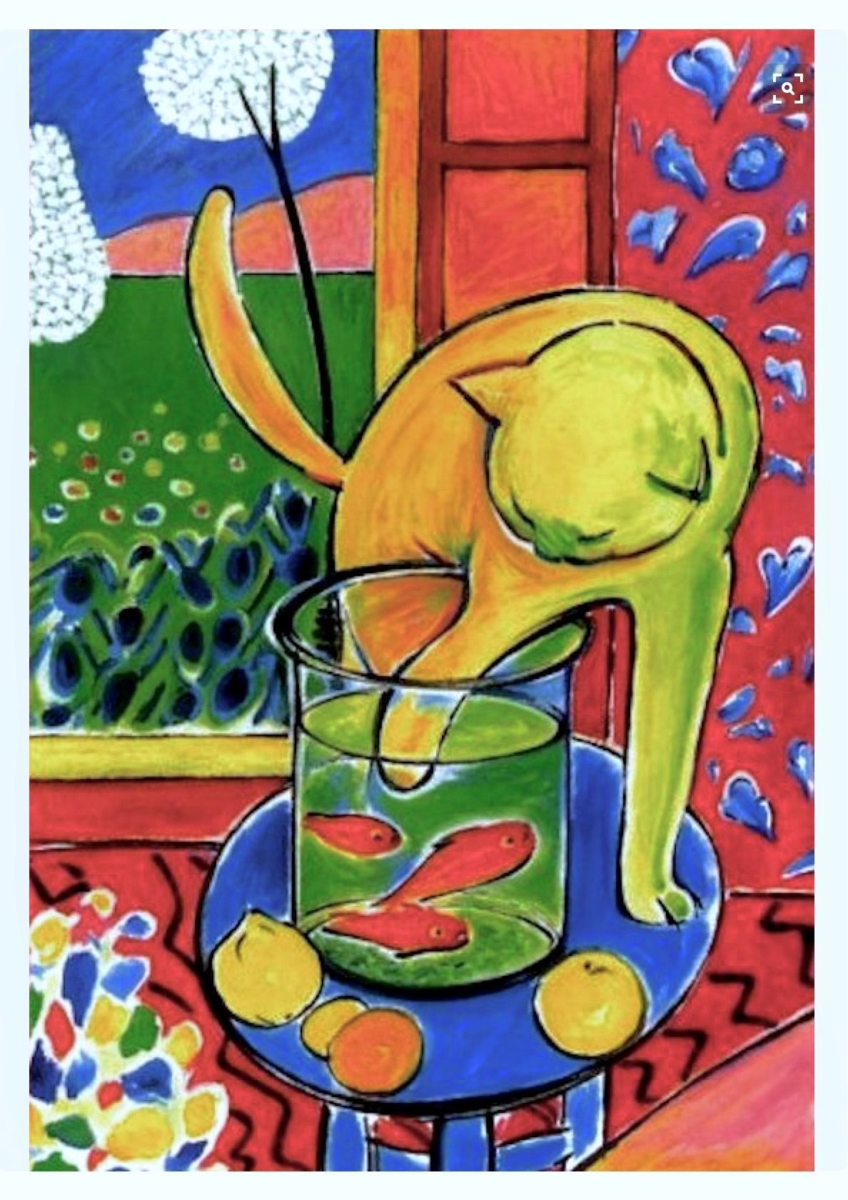 Matisse Red Cat