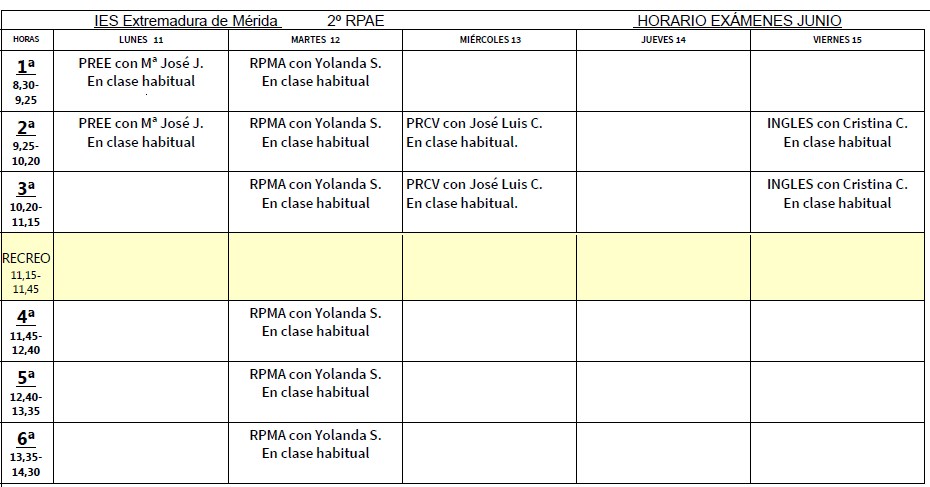 junio 2º RPAE