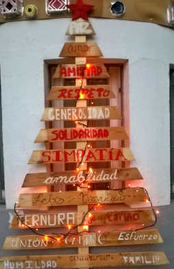 ARBOL NAVIDAD CON LUCES