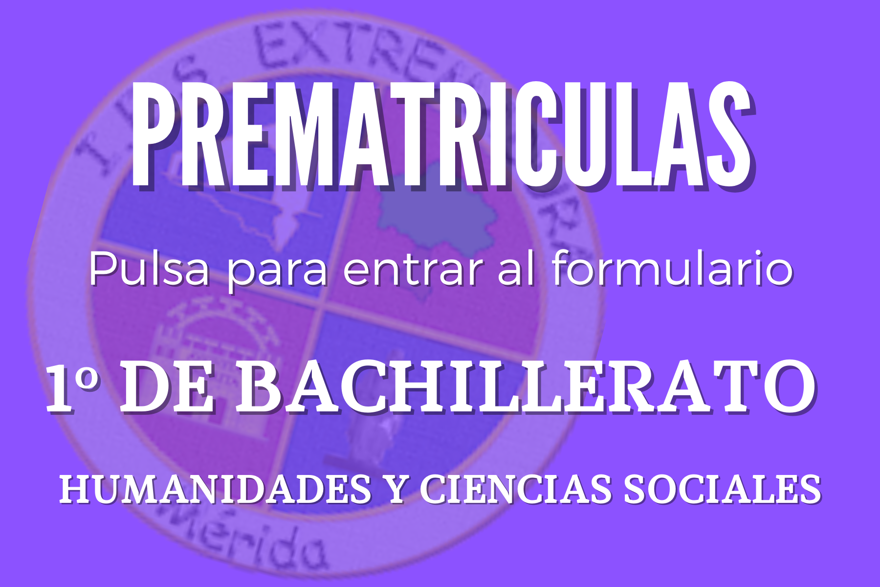 prematricula 1bach humanidades