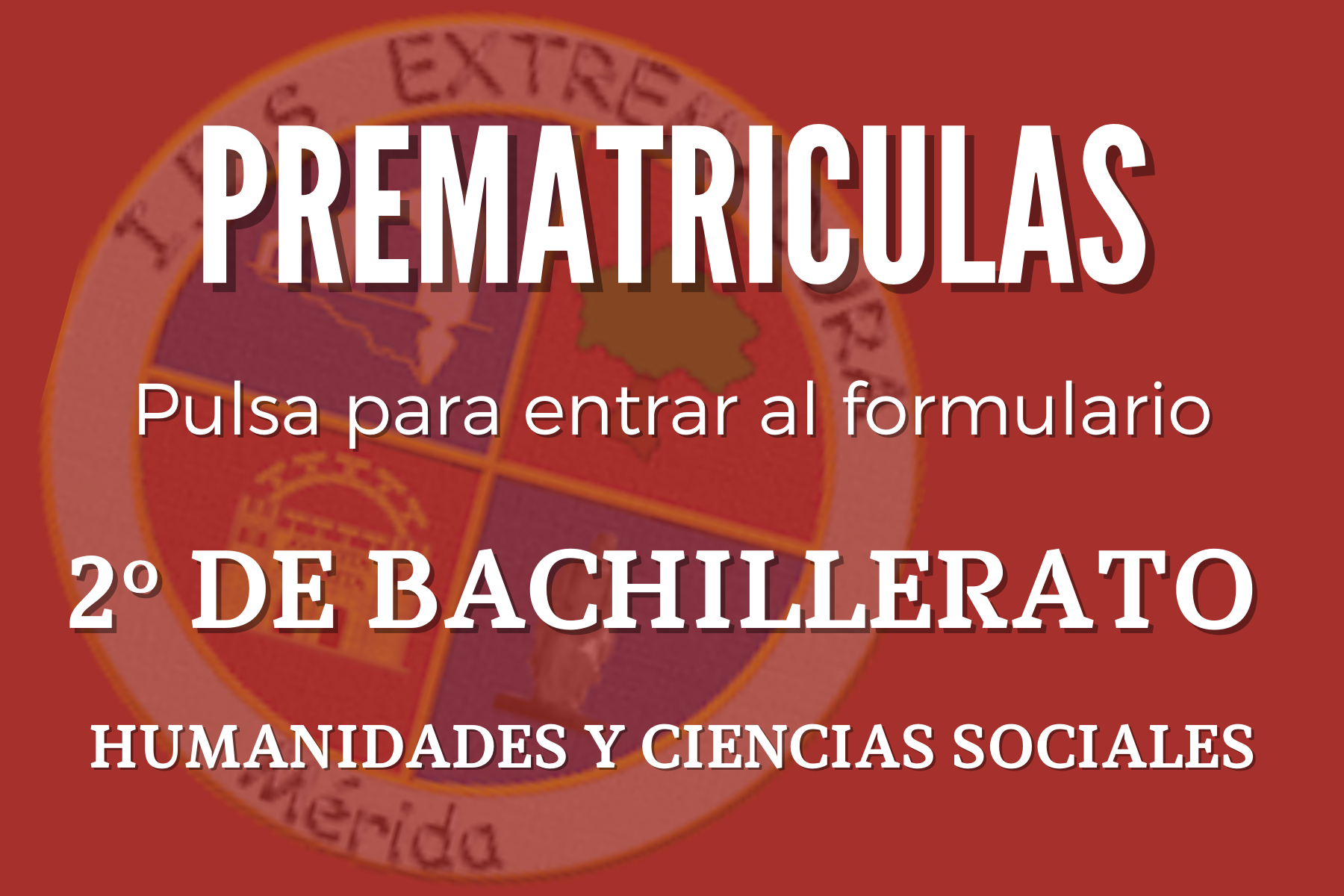 prematricula 2bach humanidades