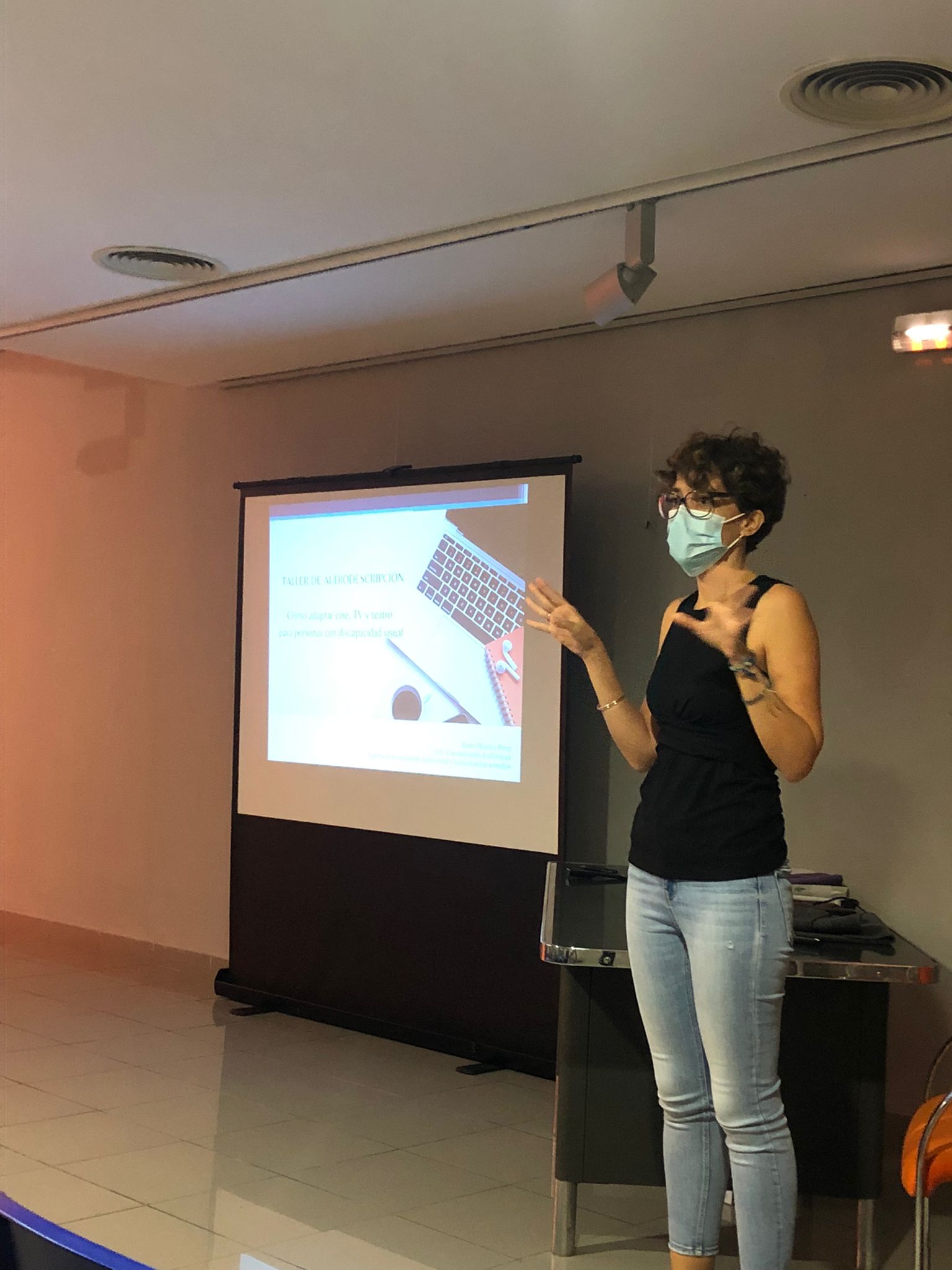 SECINDI Taller Audiodescripción 2ºRPAE 7 Oct