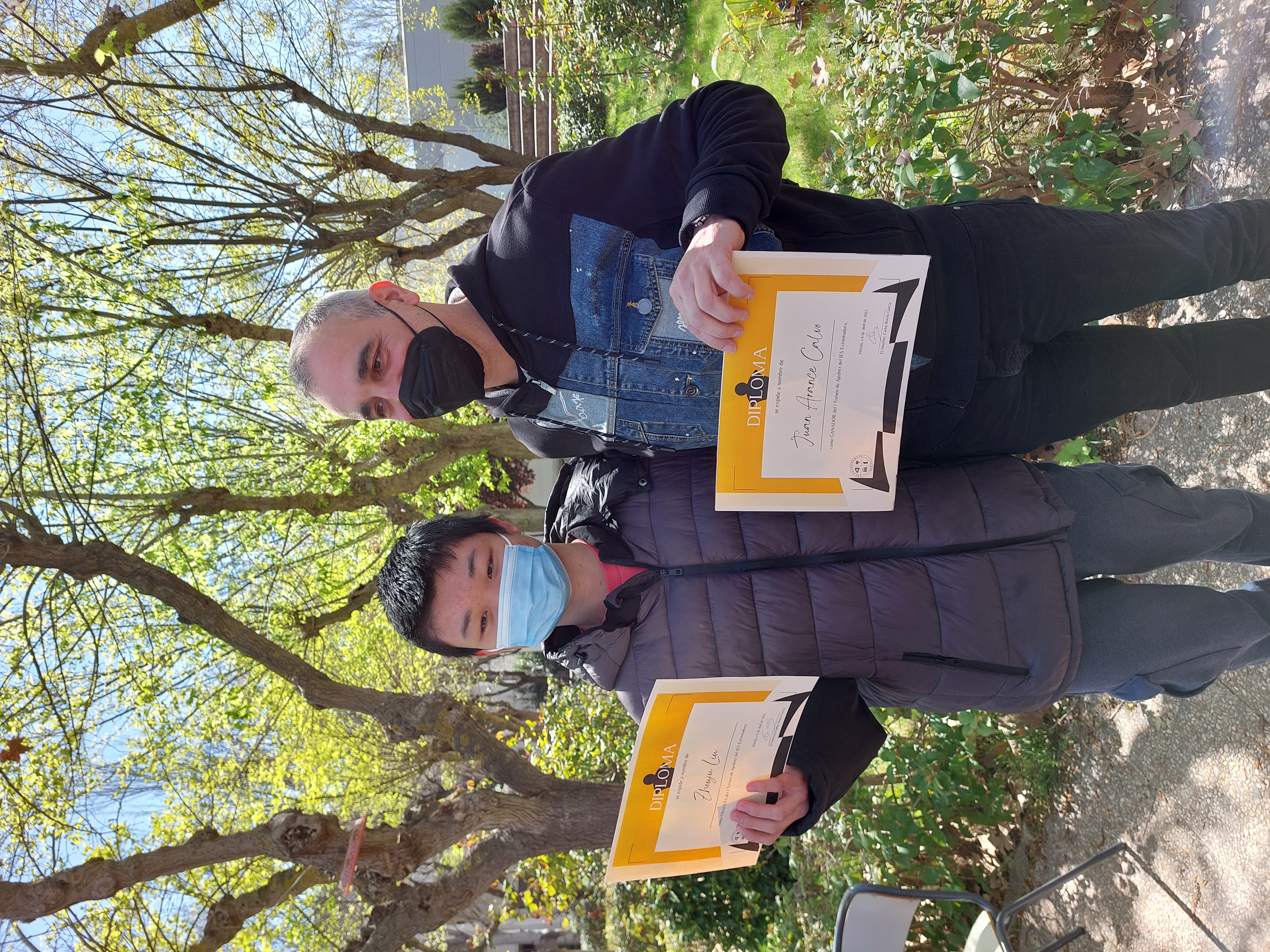 Biblioteca entrega de premios del torneo de ajedrez 